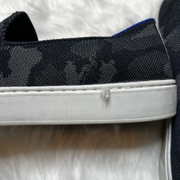 Rothy’s | The Original Slip-On | Grey Camo | Size 8 - Picture 3 of 5